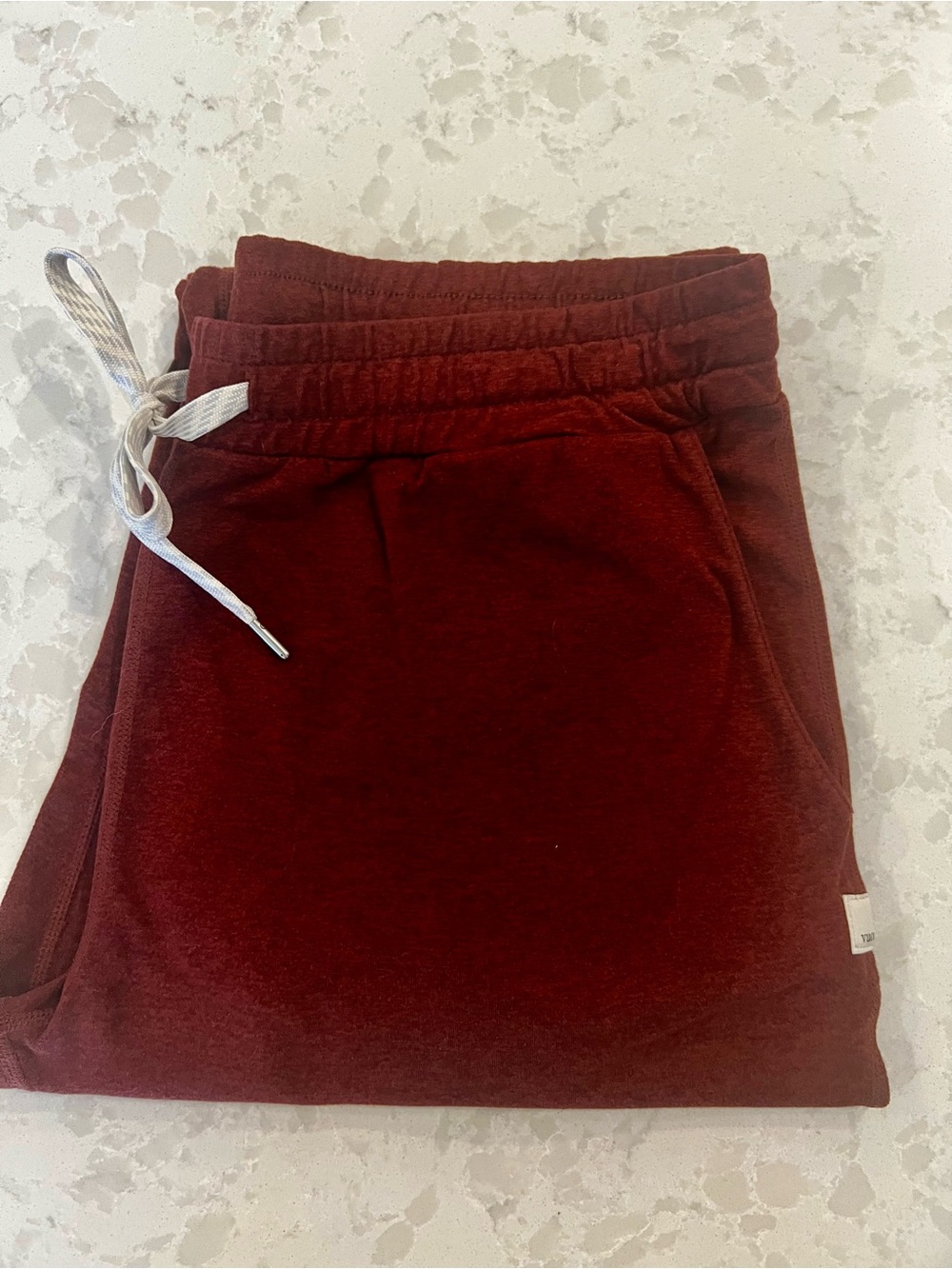 Vuori Womens Maroon Drawstring Joggers - Picture 2 of 3